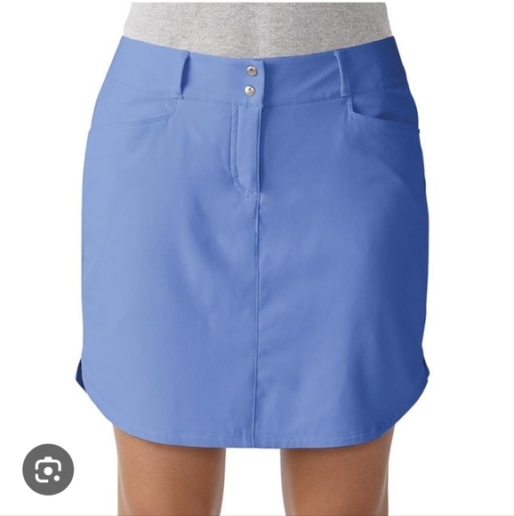 adidas Pants - adidas Women's Three Stripe Blue Golf Skort Size 16 NWOT